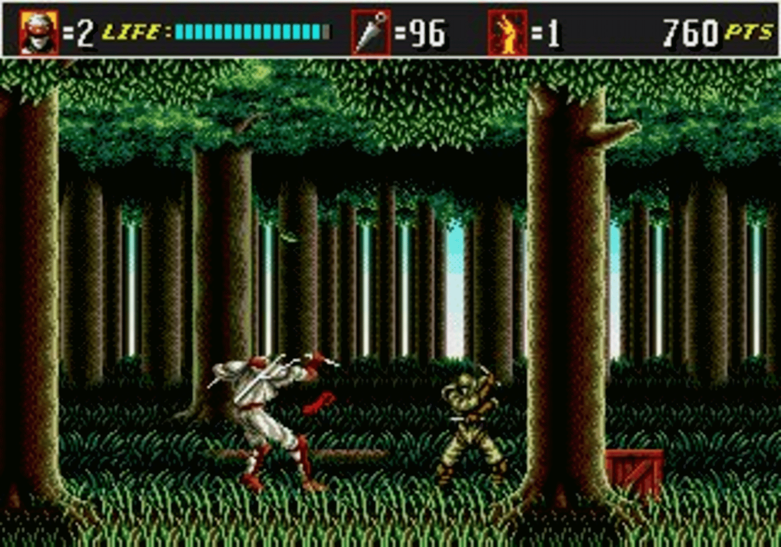 Shinobi III: Return of the Ninja Master screenshot