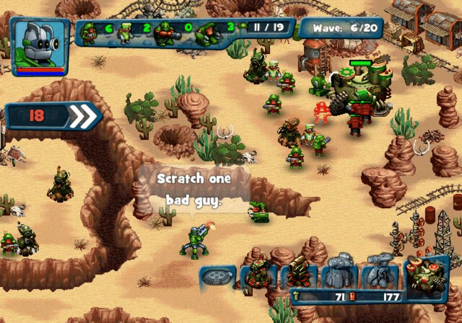 Robocalypse: Beaver Defense screenshot