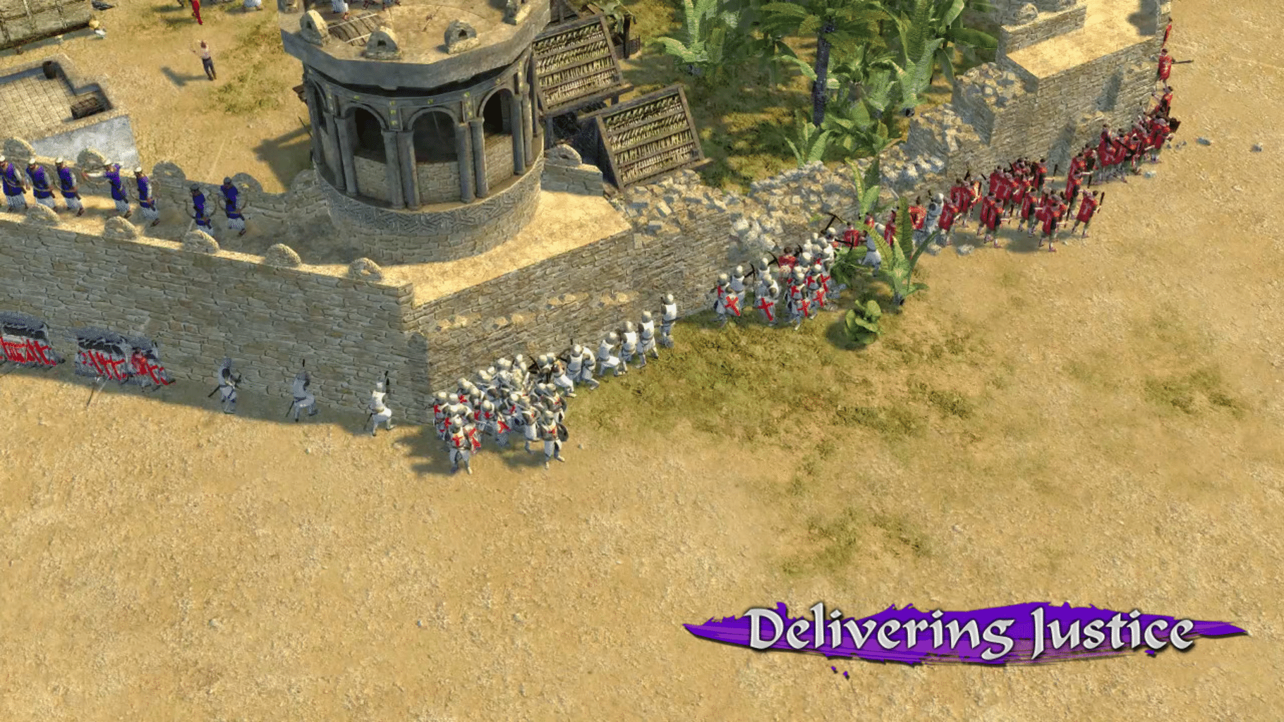 Stronghold Crusader II: Delivering Justice mini-campaign screenshot