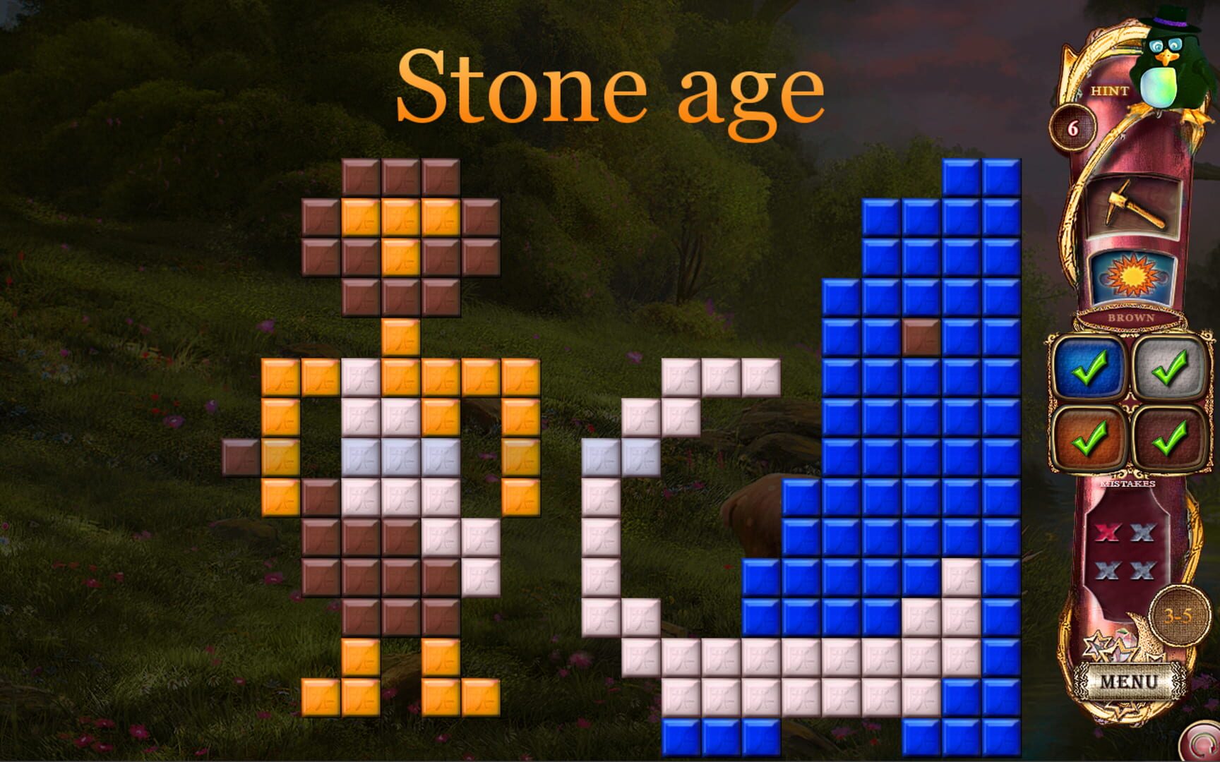 Fantasy Mosaics 14: Fourth Color - Screenshot
