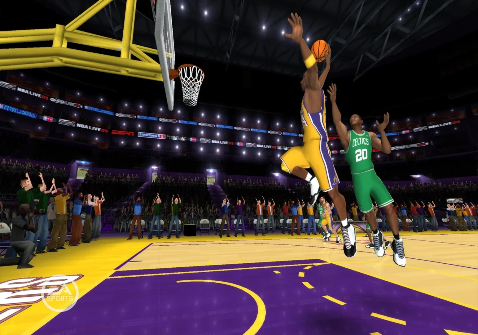 Captura de pantalla - NBA Live 09 All-Play