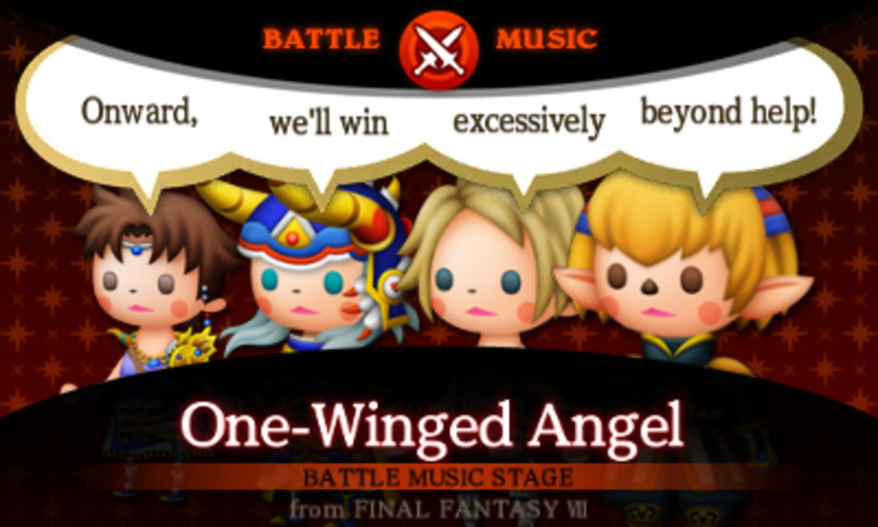 Captura de pantalla - Theatrhythm Final Fantasy