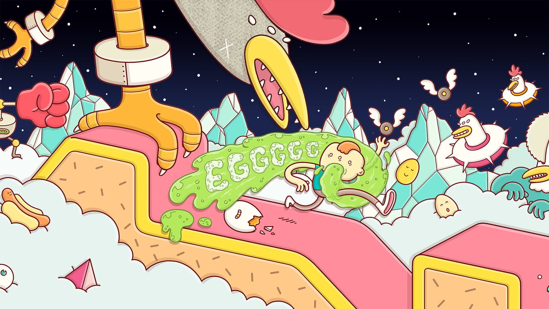 Eggggg - The platform puker screenshots