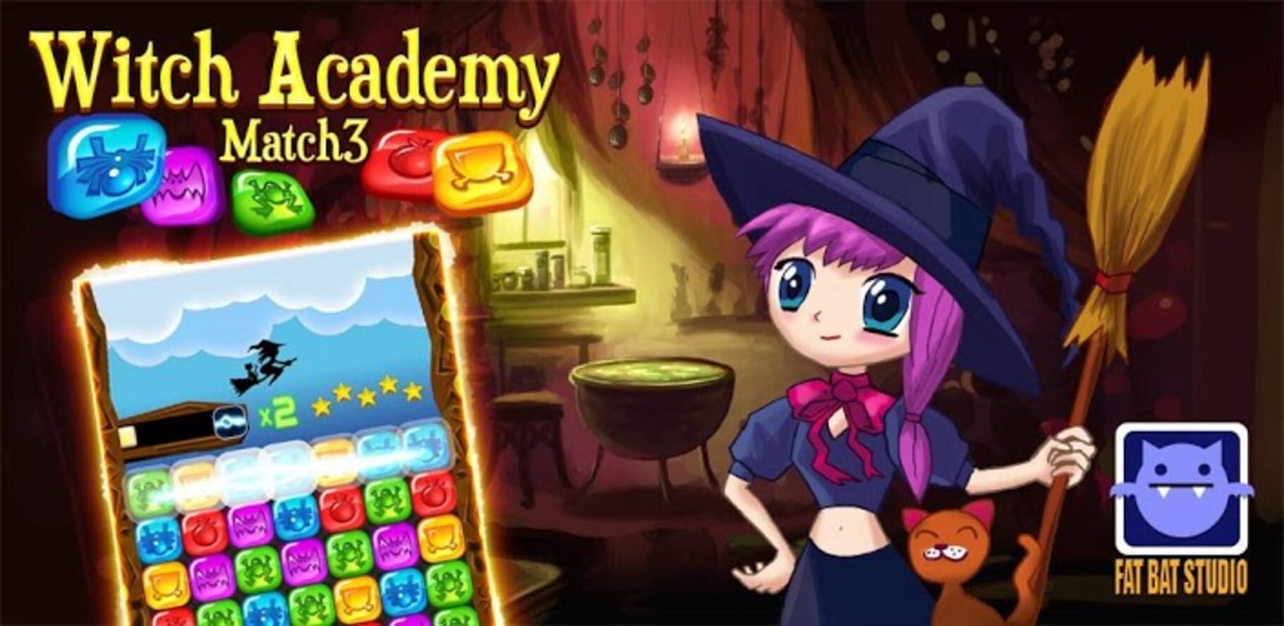 Witch Academy: Match 3 (2013)