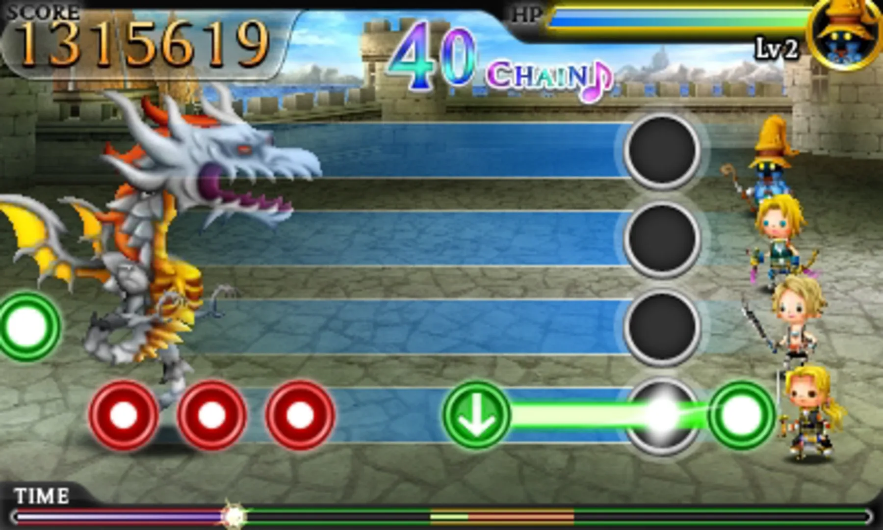 Captura de pantalla - Theatrhythm Final Fantasy