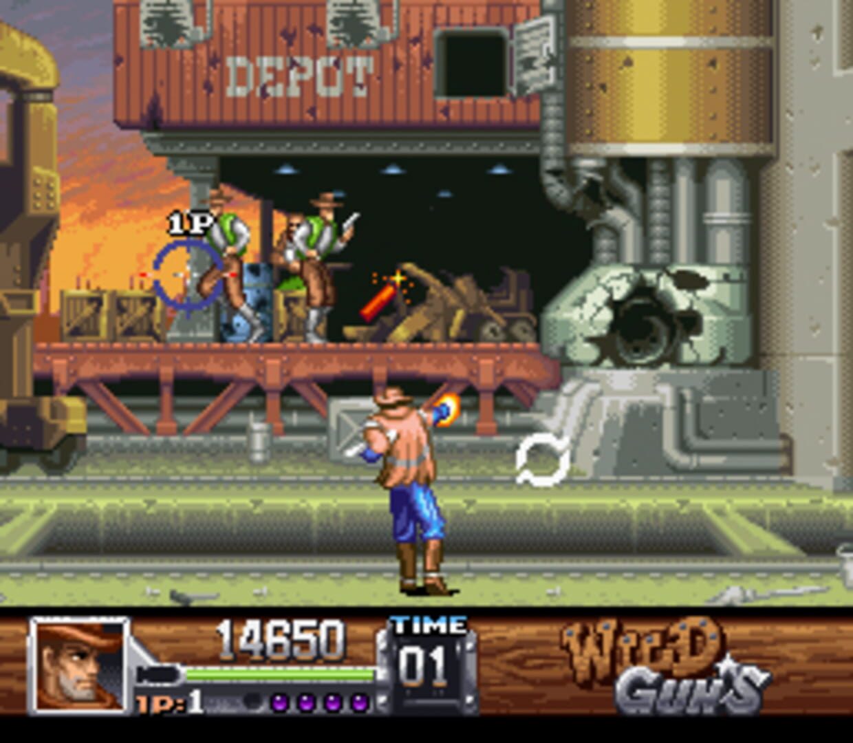 Wild Guns screenshot