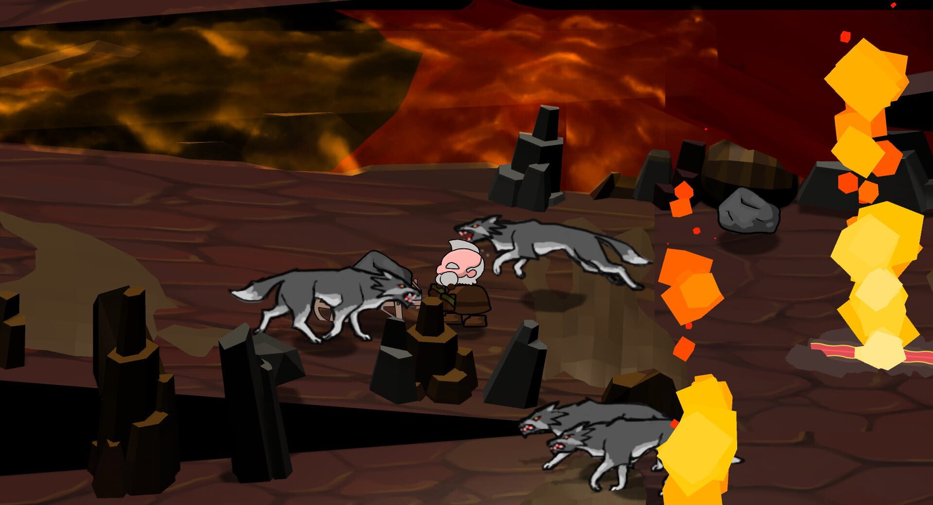 Wheelbarrow Warrior - Screenshot