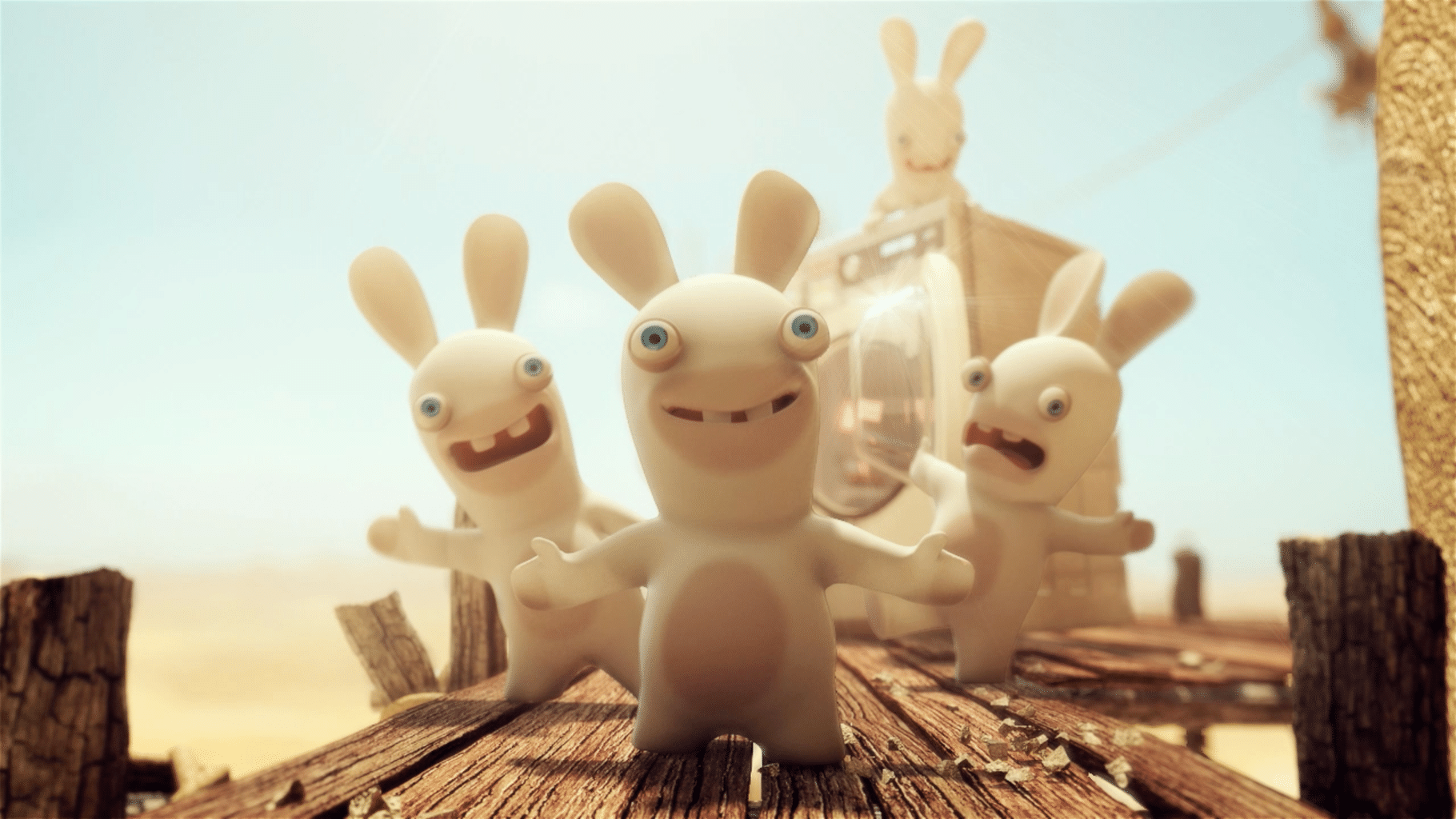 Raving Rabbids: Travel in Time screenshot