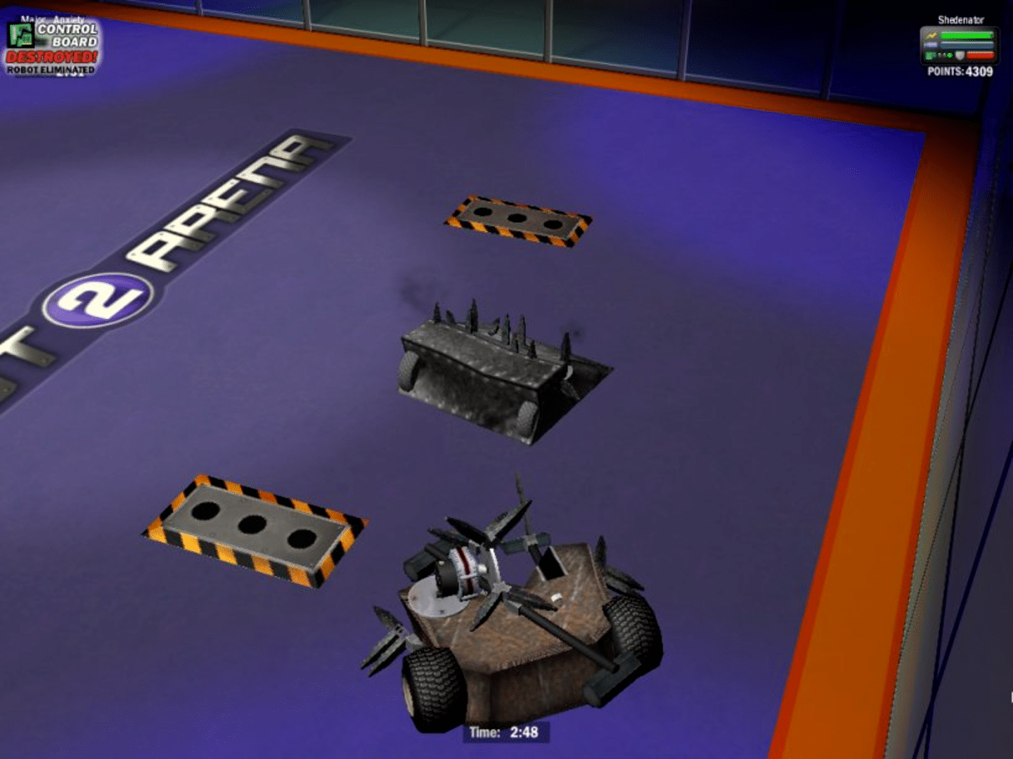 Kig forbi Minearbejder gentage Robot Arena 2: Design and Destroy (2003)