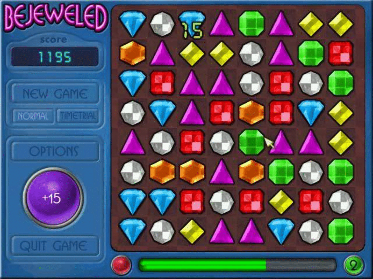 Bejeweled Deluxe screenshot