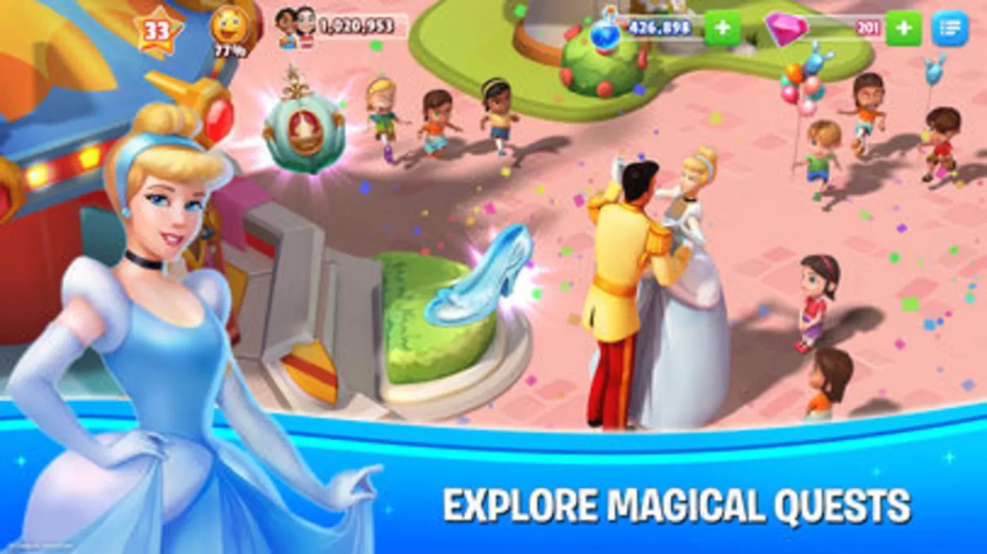 Captura de pantalla - Disney Magic Kingdoms
