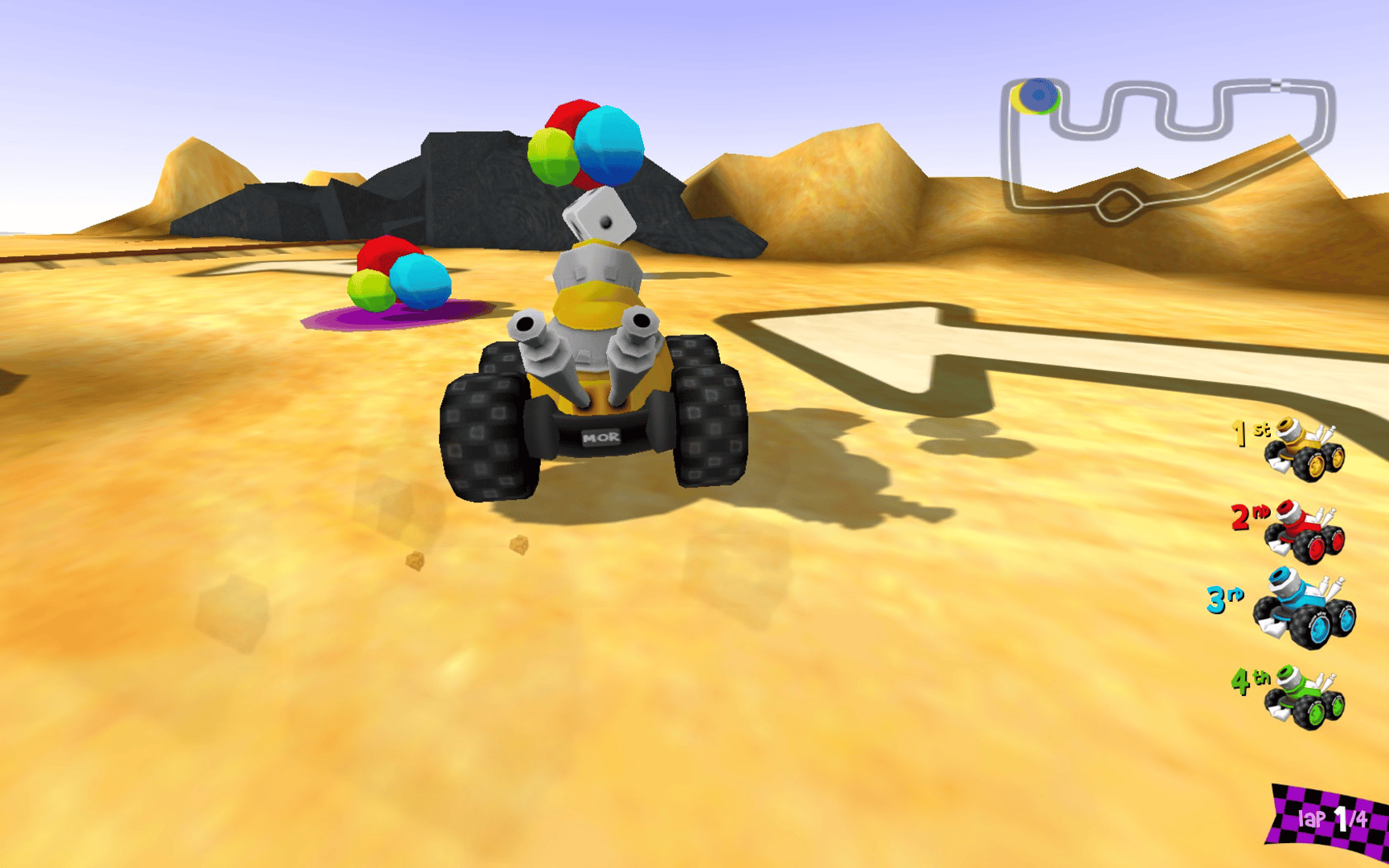 MiniOne Racing screenshot