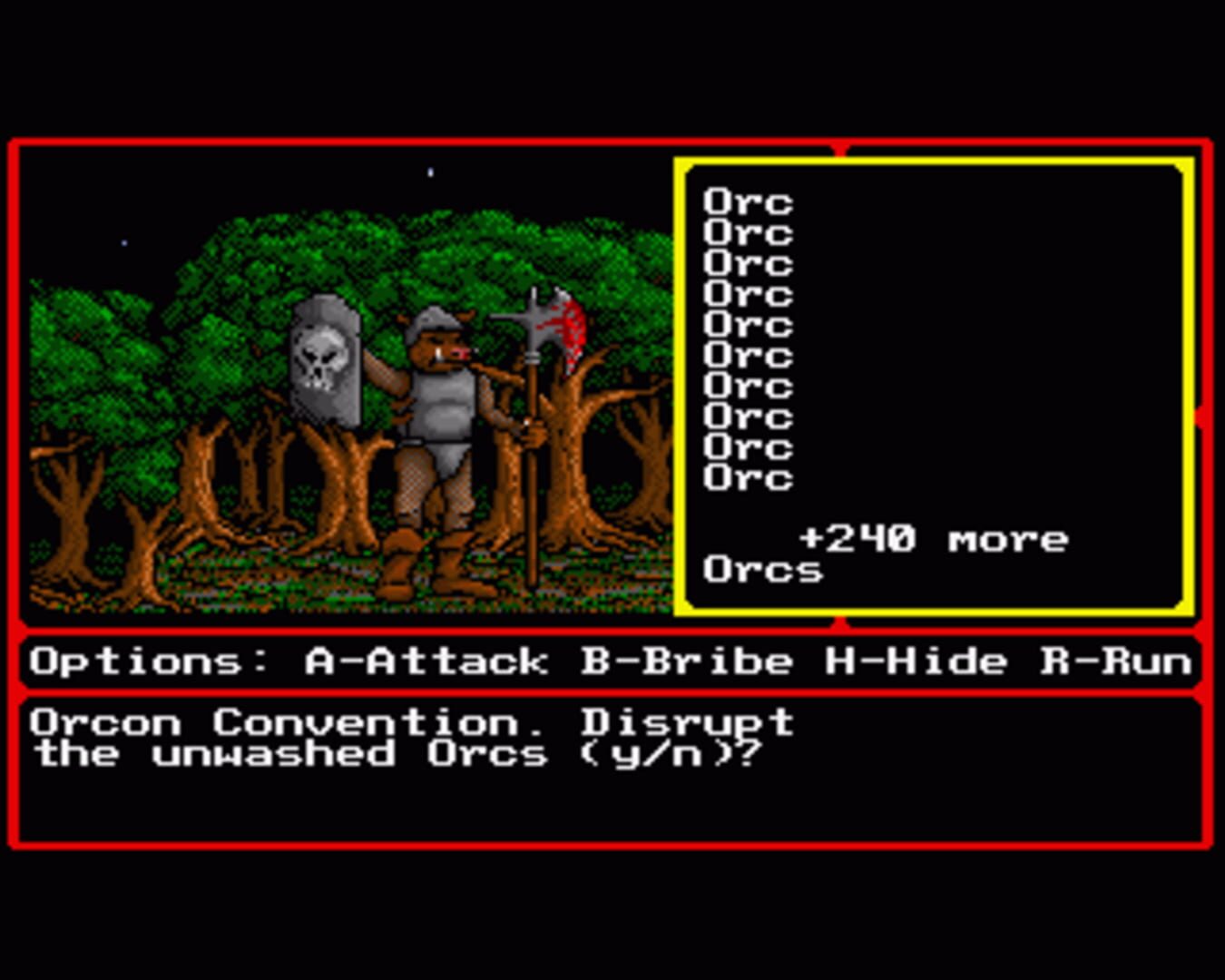Captura de pantalla - Might and Magic II: Gates to Another World