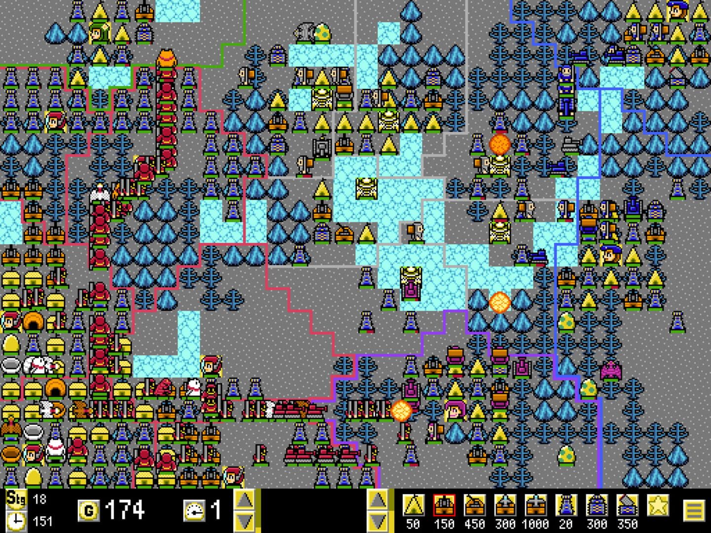 TinyWar high-speed - Screenshot