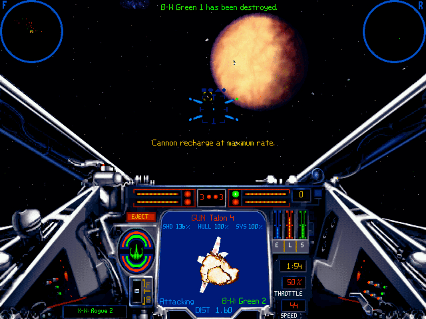 Star Wars: X-Wing vs. TIE Fighter screenshot