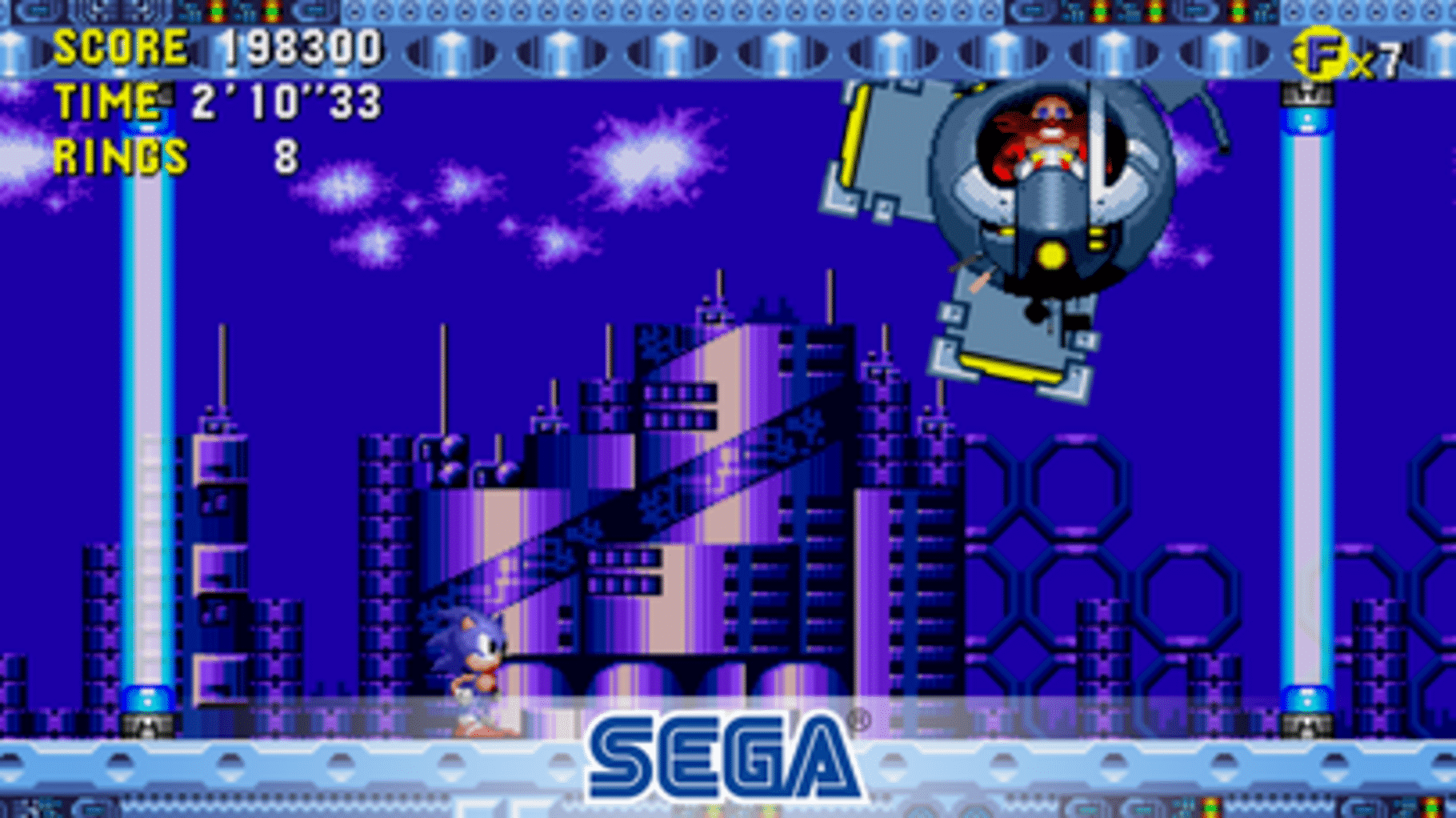 Sonic CD screenshot