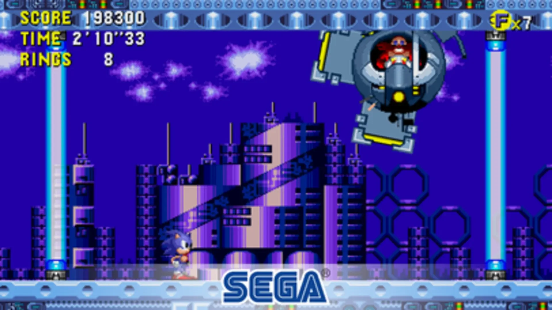 Captura de pantalla - Sonic CD