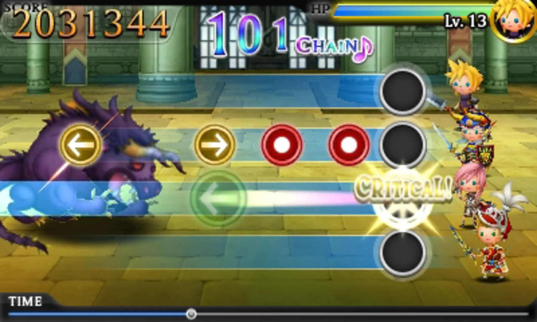 Captura de pantalla - Theatrhythm Final Fantasy