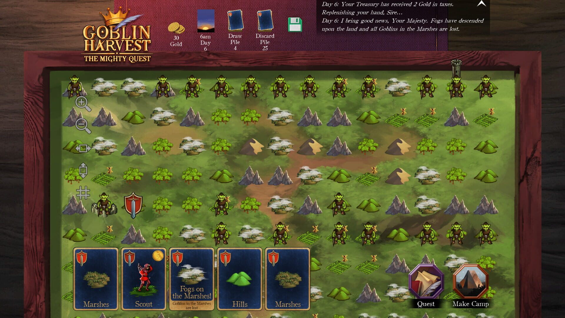 Goblin Harvest - The Mighty Quest - Screenshot