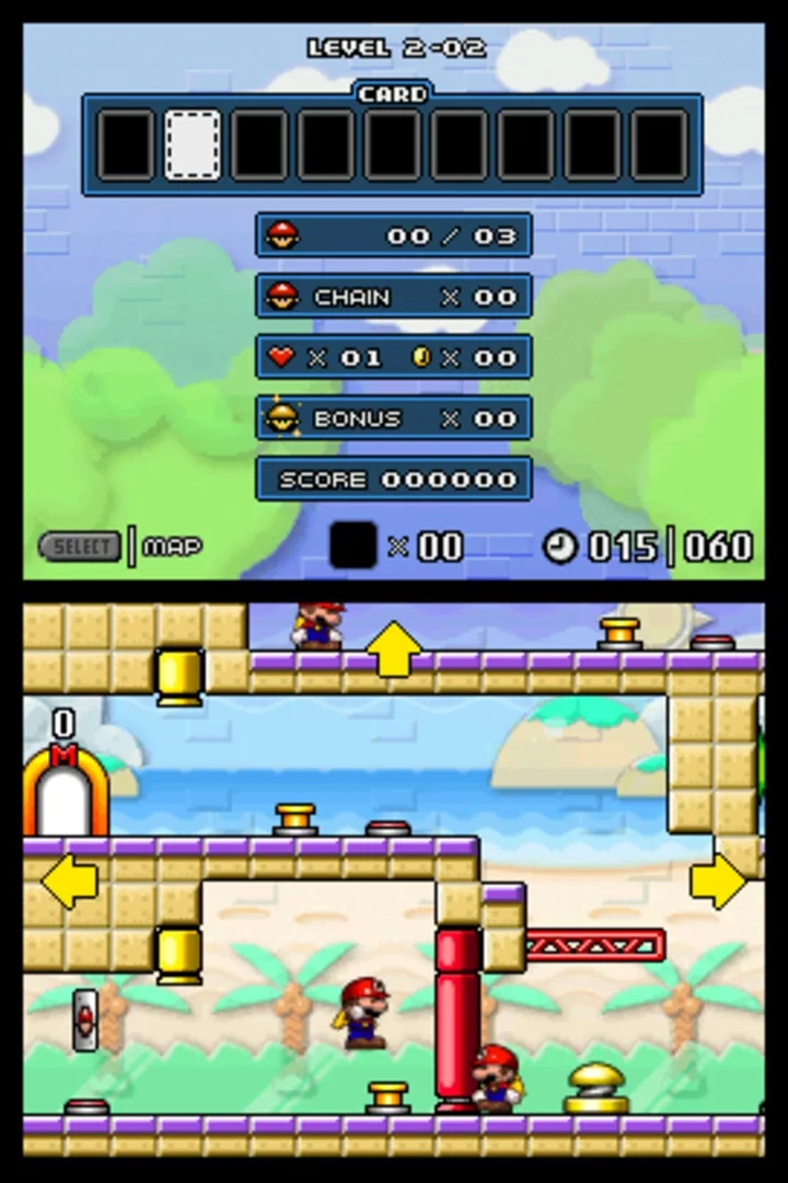Captura de pantalla - Mario vs. Donkey Kong 2: March of the Minis