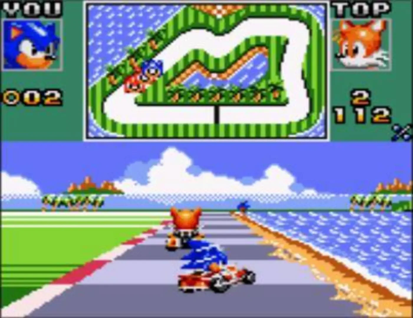 Captura de pantalla - Sonic Drift