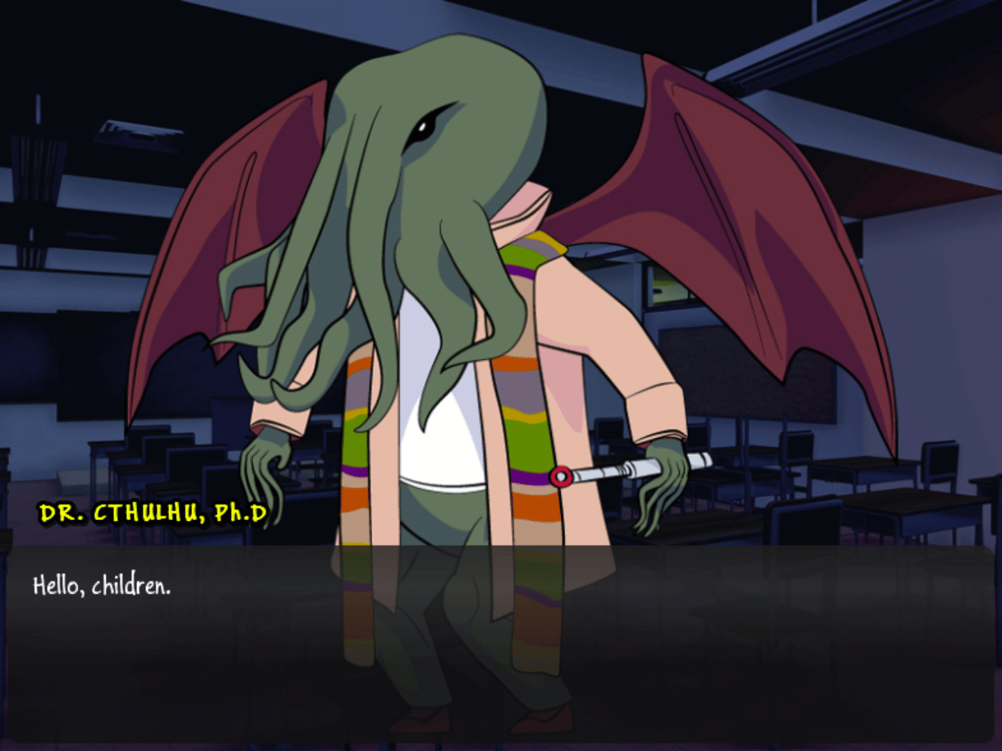 Army of Tentacles: (Not) A Cthulhu Dating Sim screenshot