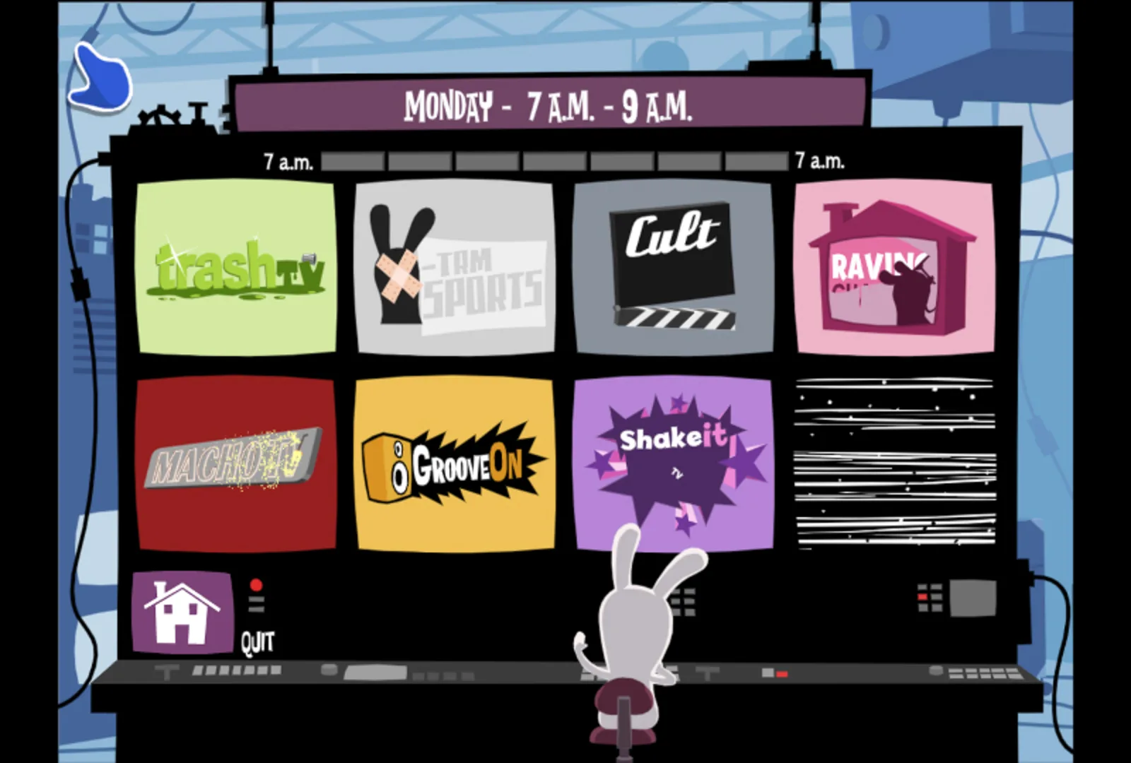 Captura de pantalla - Rayman Raving Rabbids: TV Party