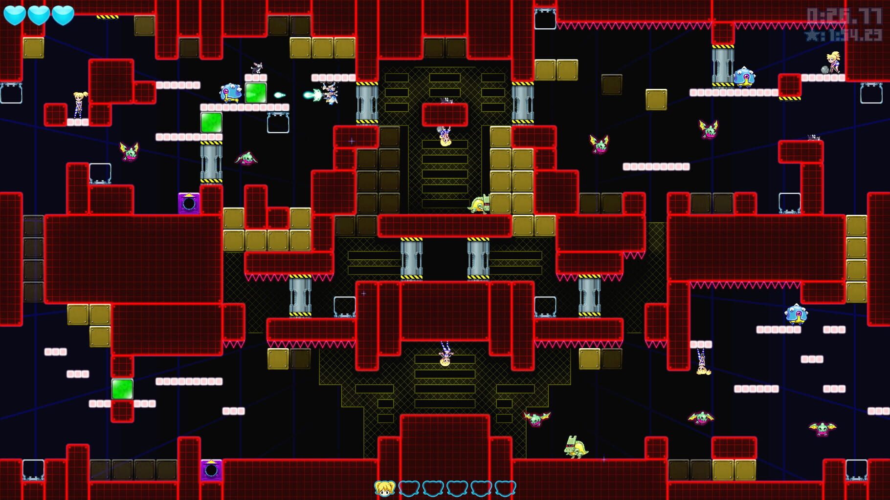 Mighty Switch Force! Academy screenshot