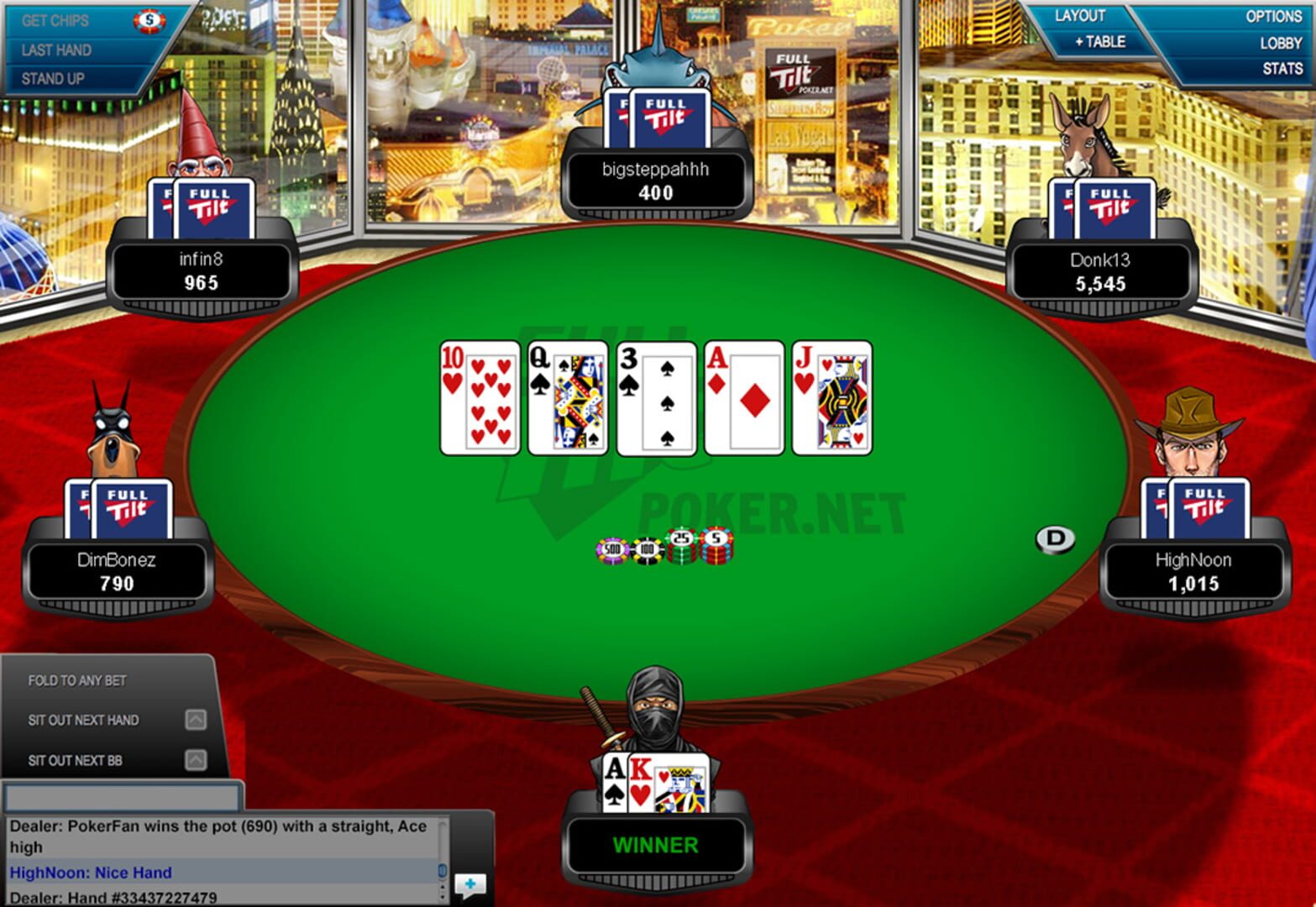 Full Tilt Poker - Screenshot