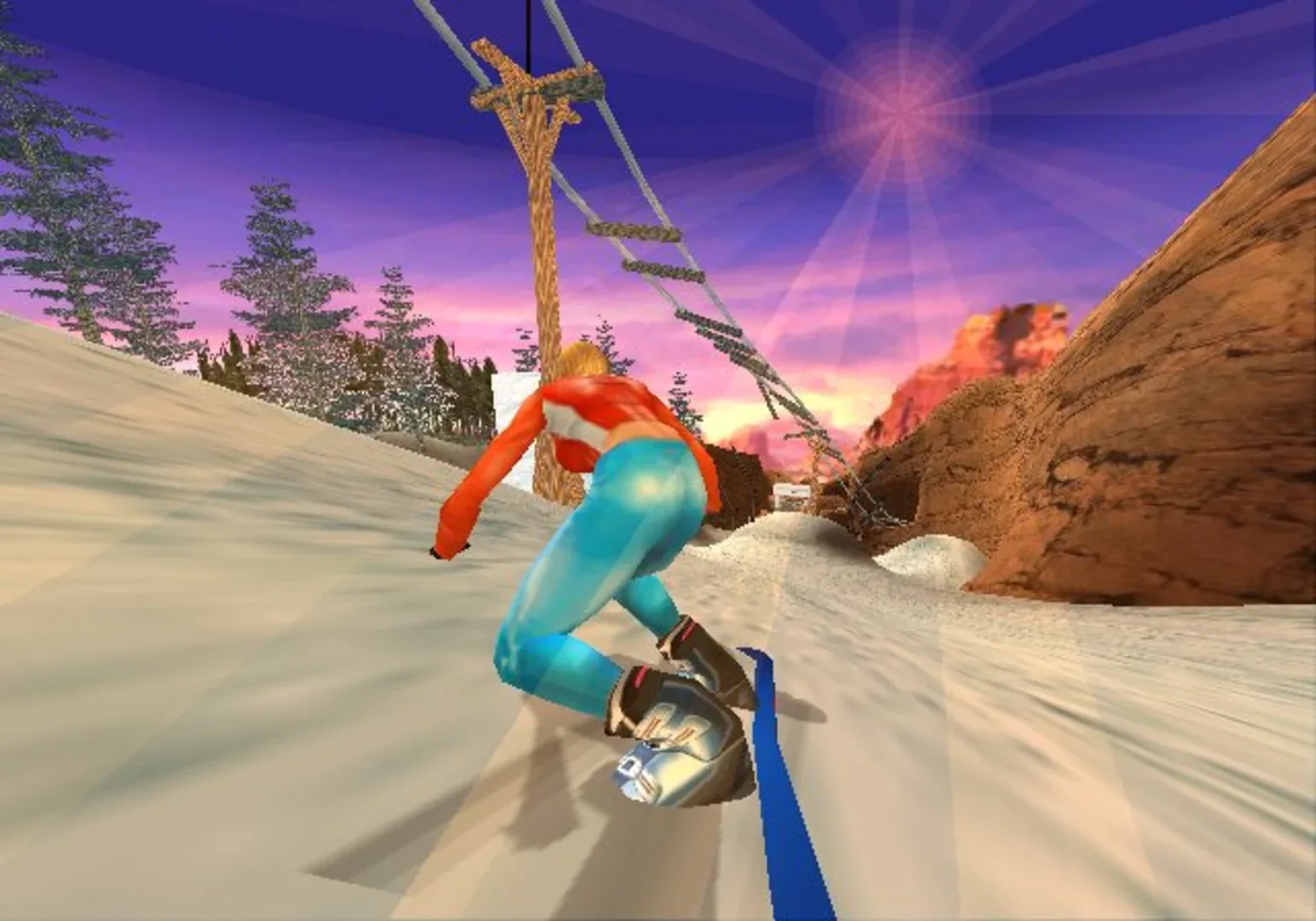 Captura de pantalla - SSX Tricky