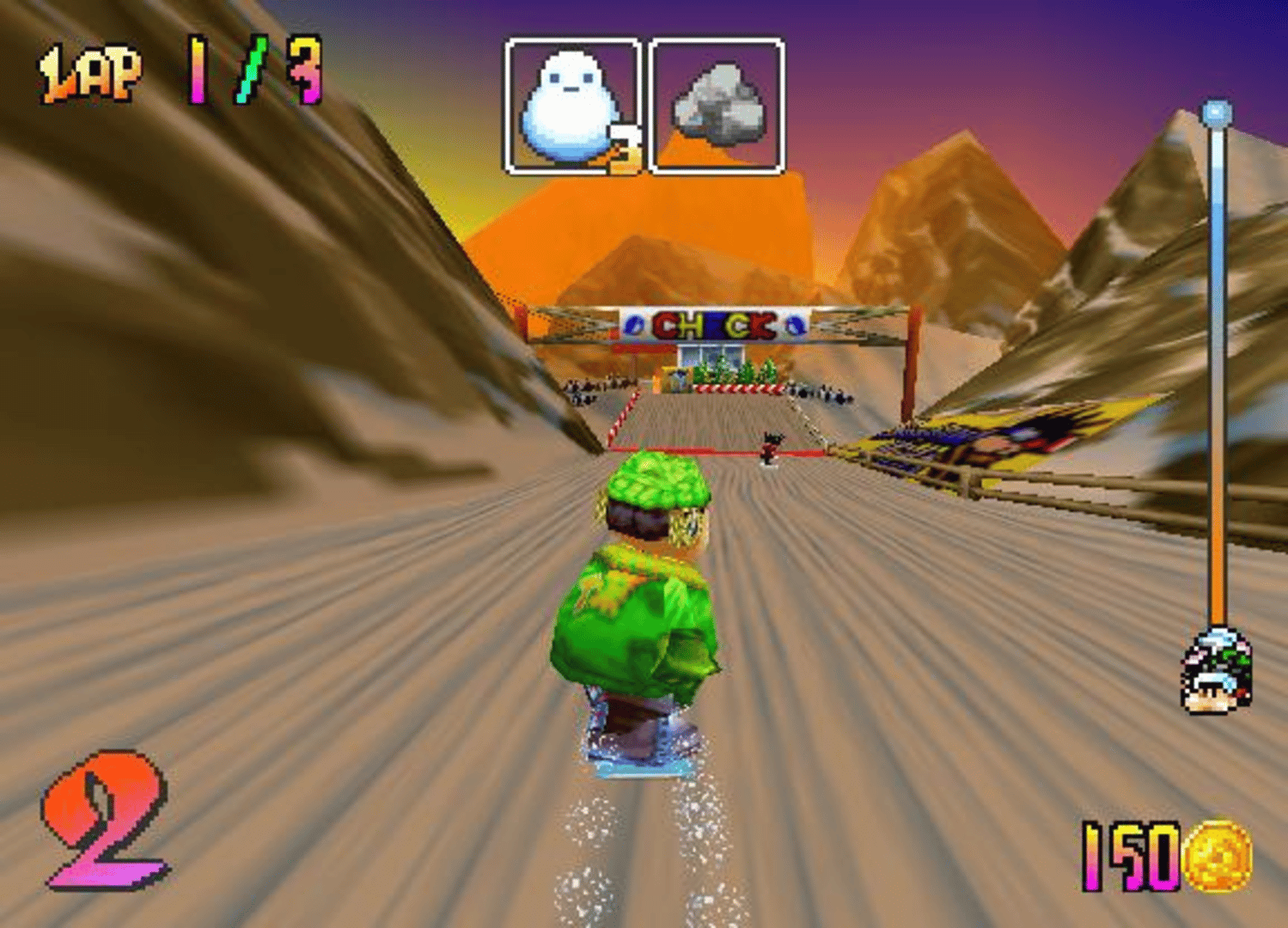 Snowboard Kids screenshot