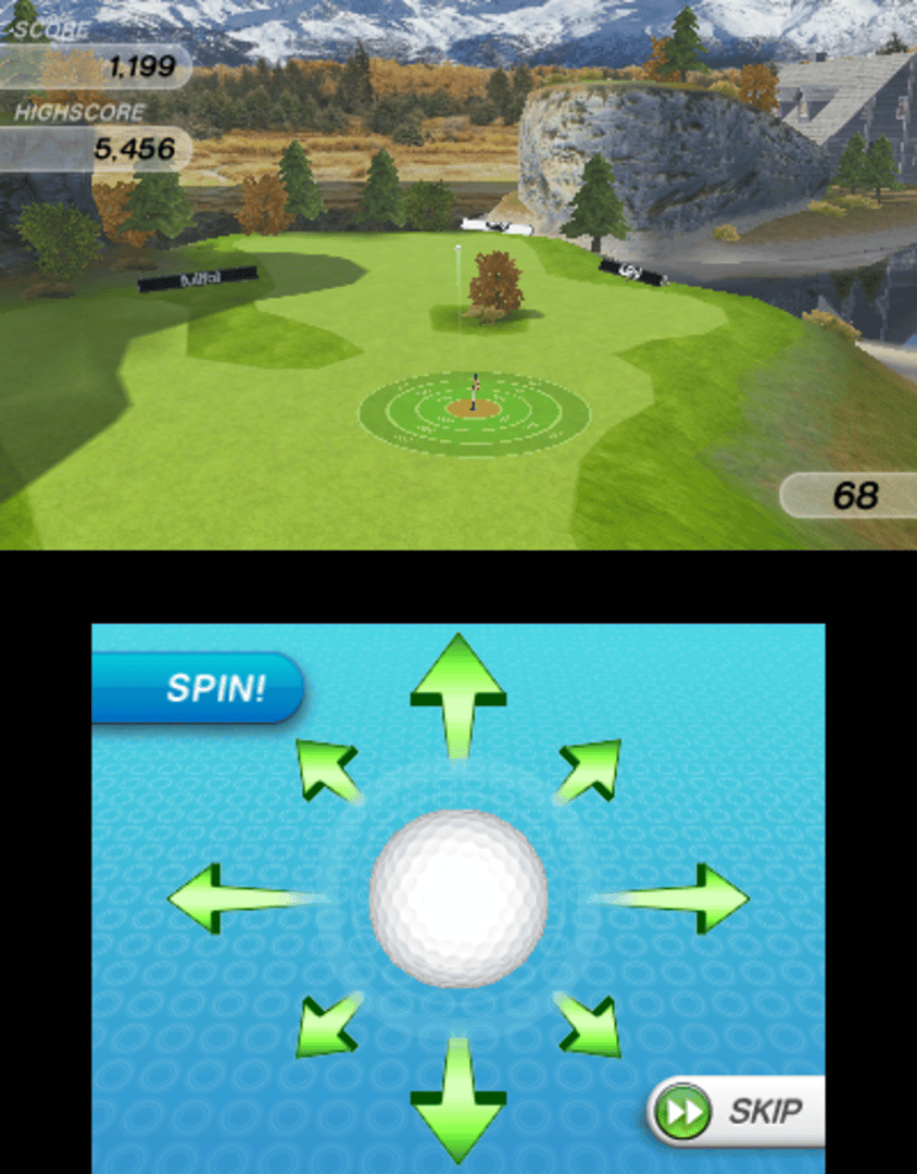 Flick Golf 3D screenshot