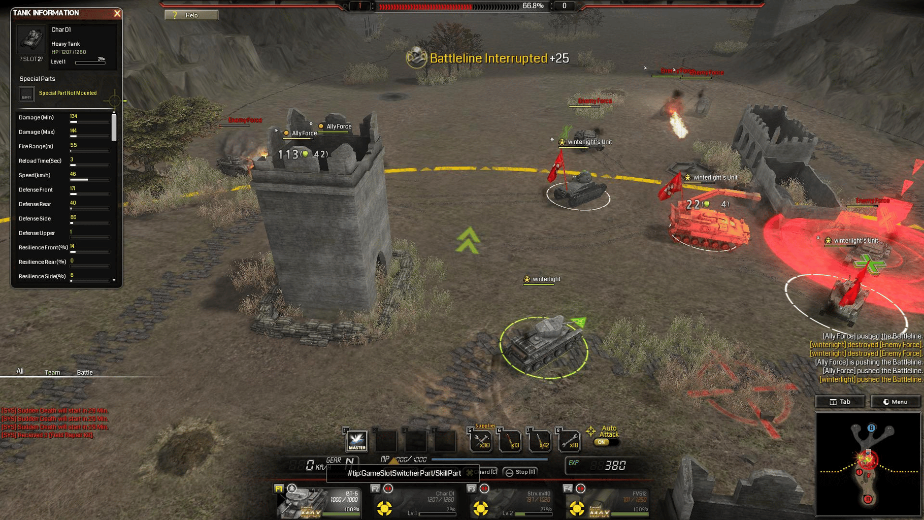 Battleline: Steel Warfare screenshot