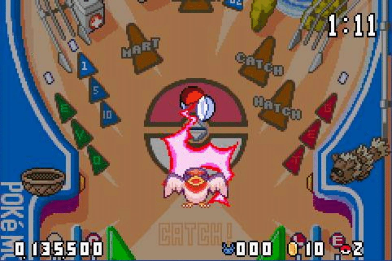 Pokémon Pinball: Ruby & Sapphire screenshot