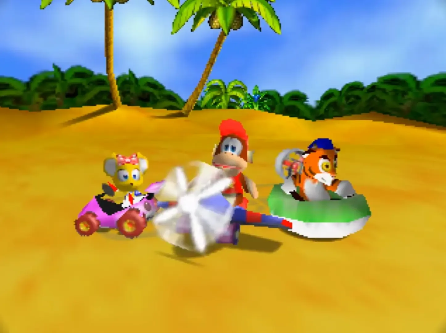 Captura de pantalla - Diddy Kong Racing