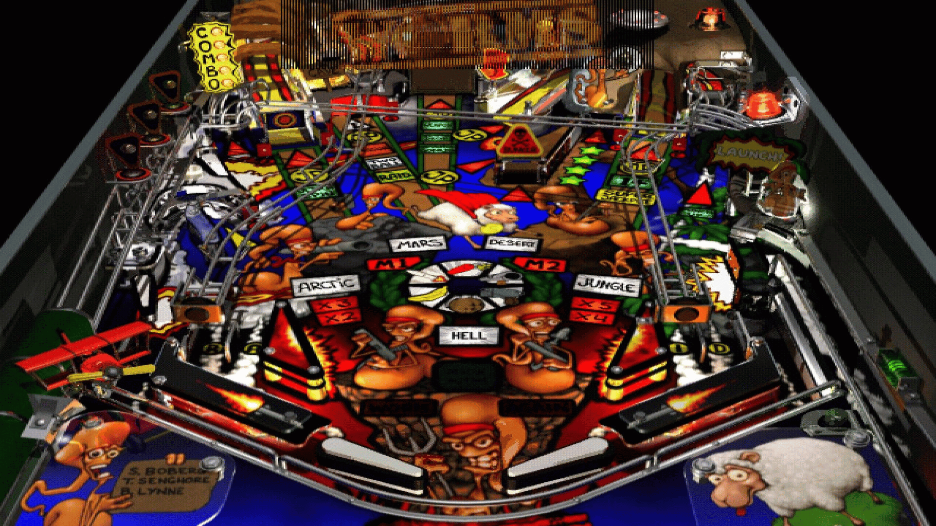 Worms Pinball screenshot