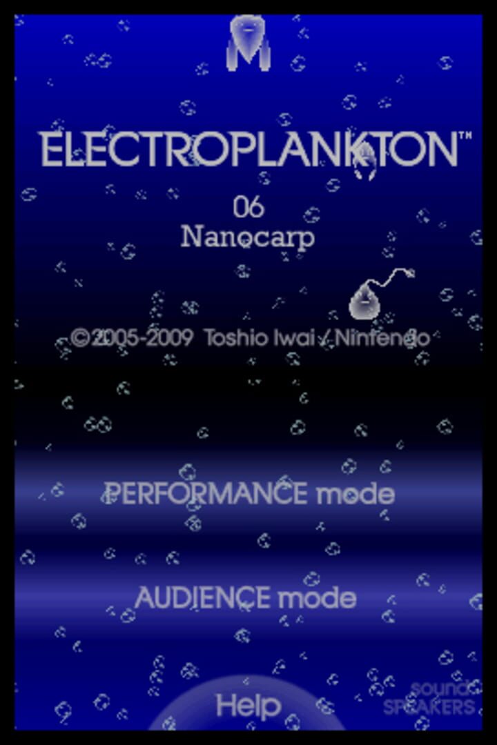 Captura de pantalla - Electroplankton Nanocarp