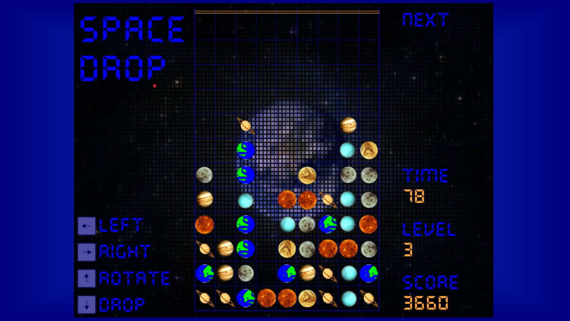 Space Drop - Screenshot