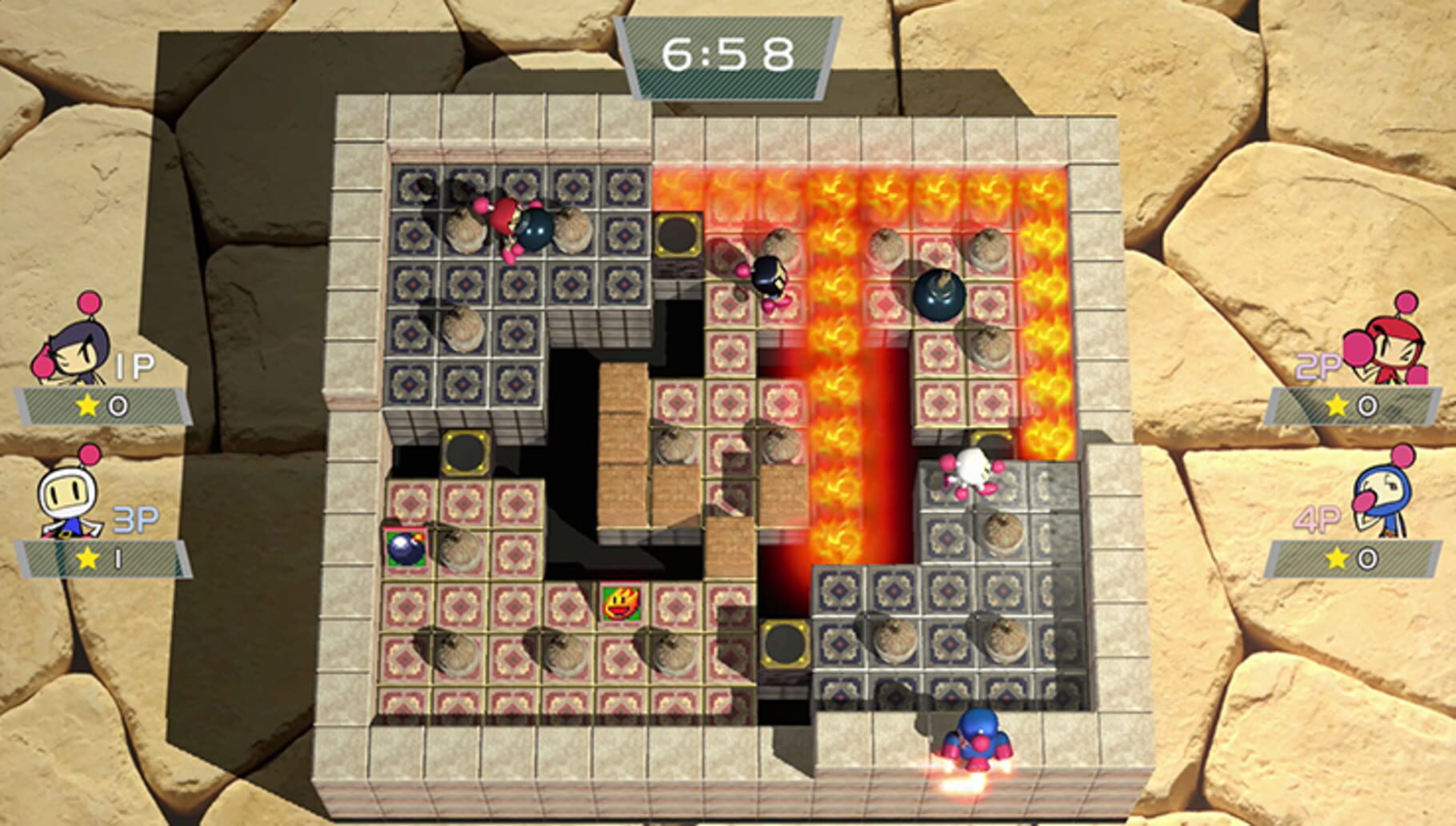 Super Bomberman R screenshot