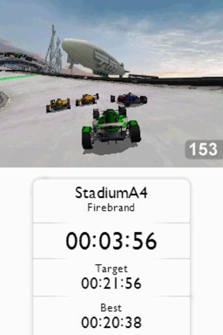 Captura de pantalla - TrackMania DS