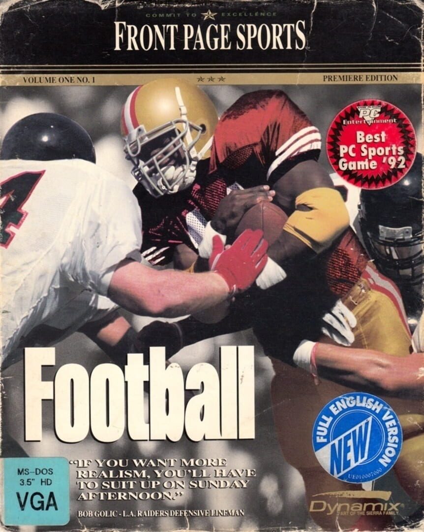 Front Page Sports: Football (1992)