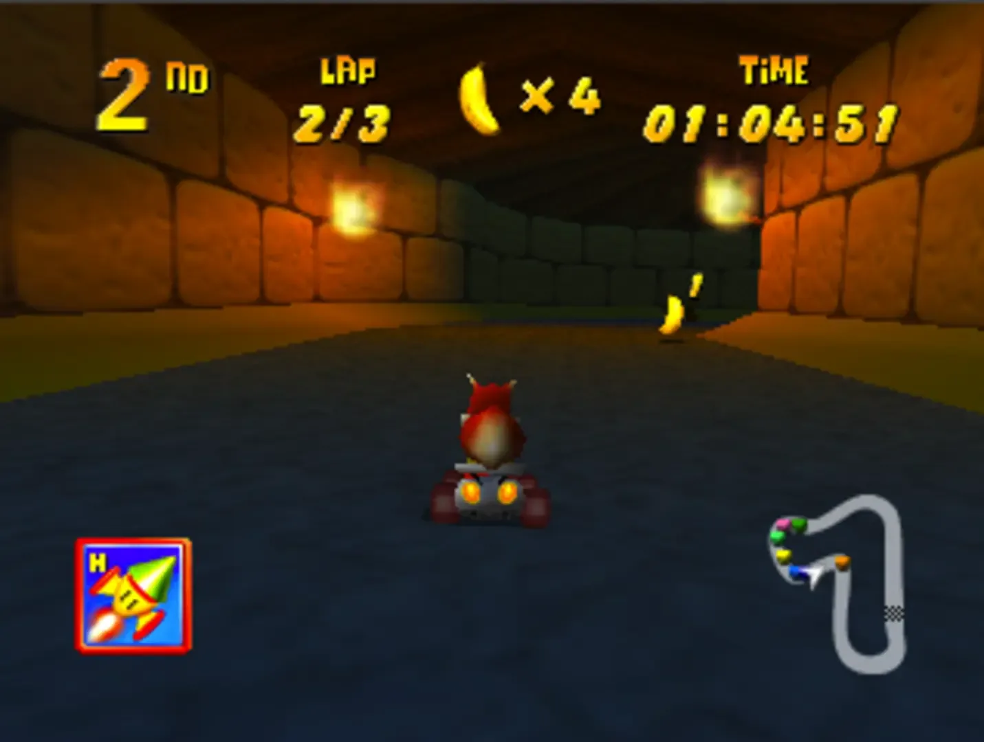 Captura de pantalla - Diddy Kong Racing