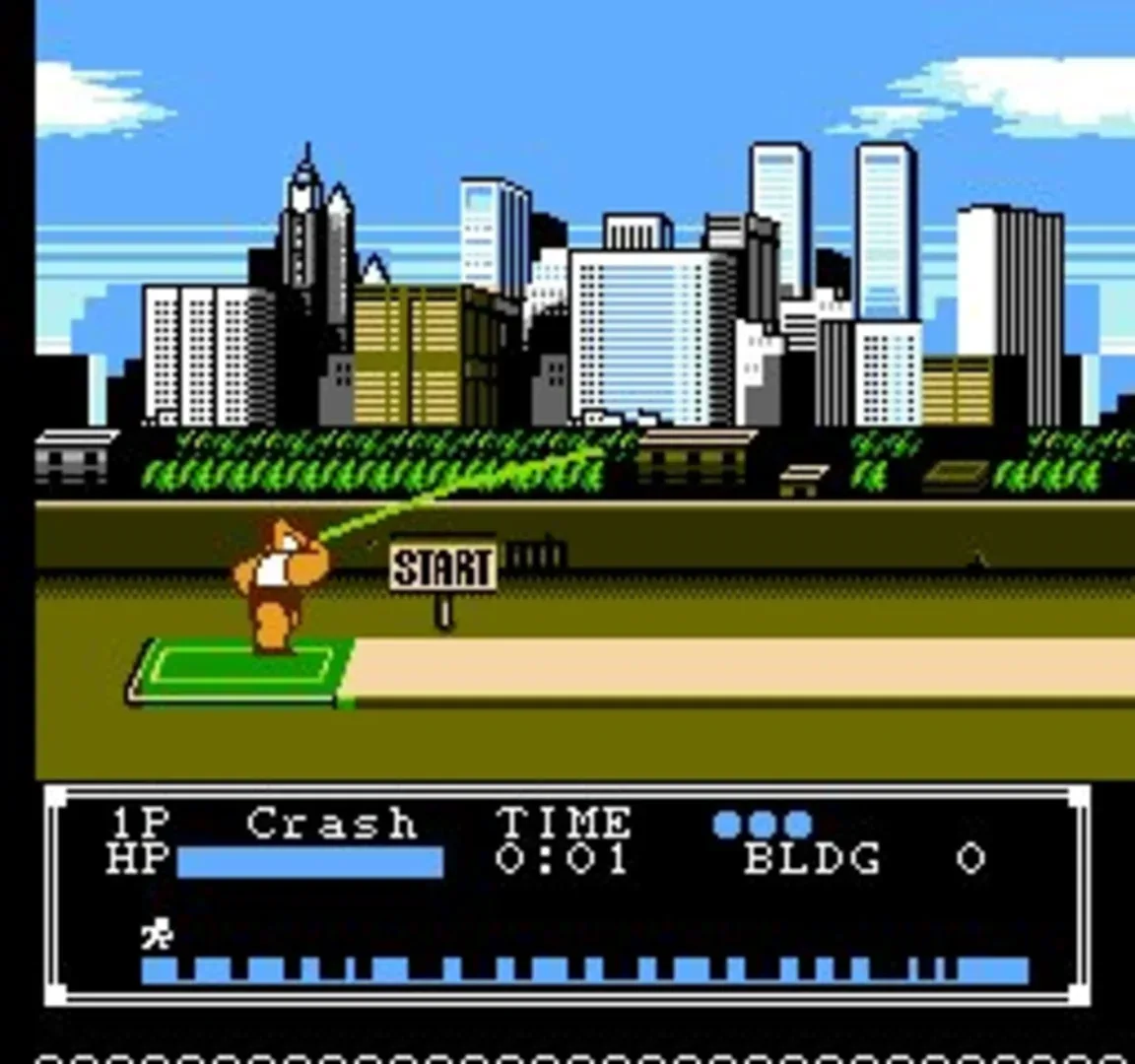 Captura de pantalla - Crash 'n' the Boys: Street Challenge