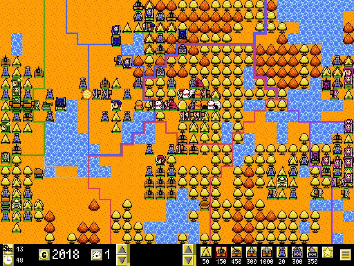 TinyWar high-speed - Screenshot
