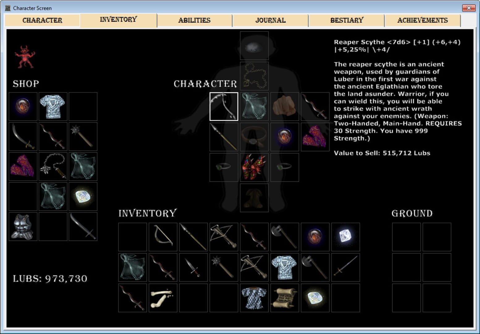 Tower of Eglathia - Screenshot