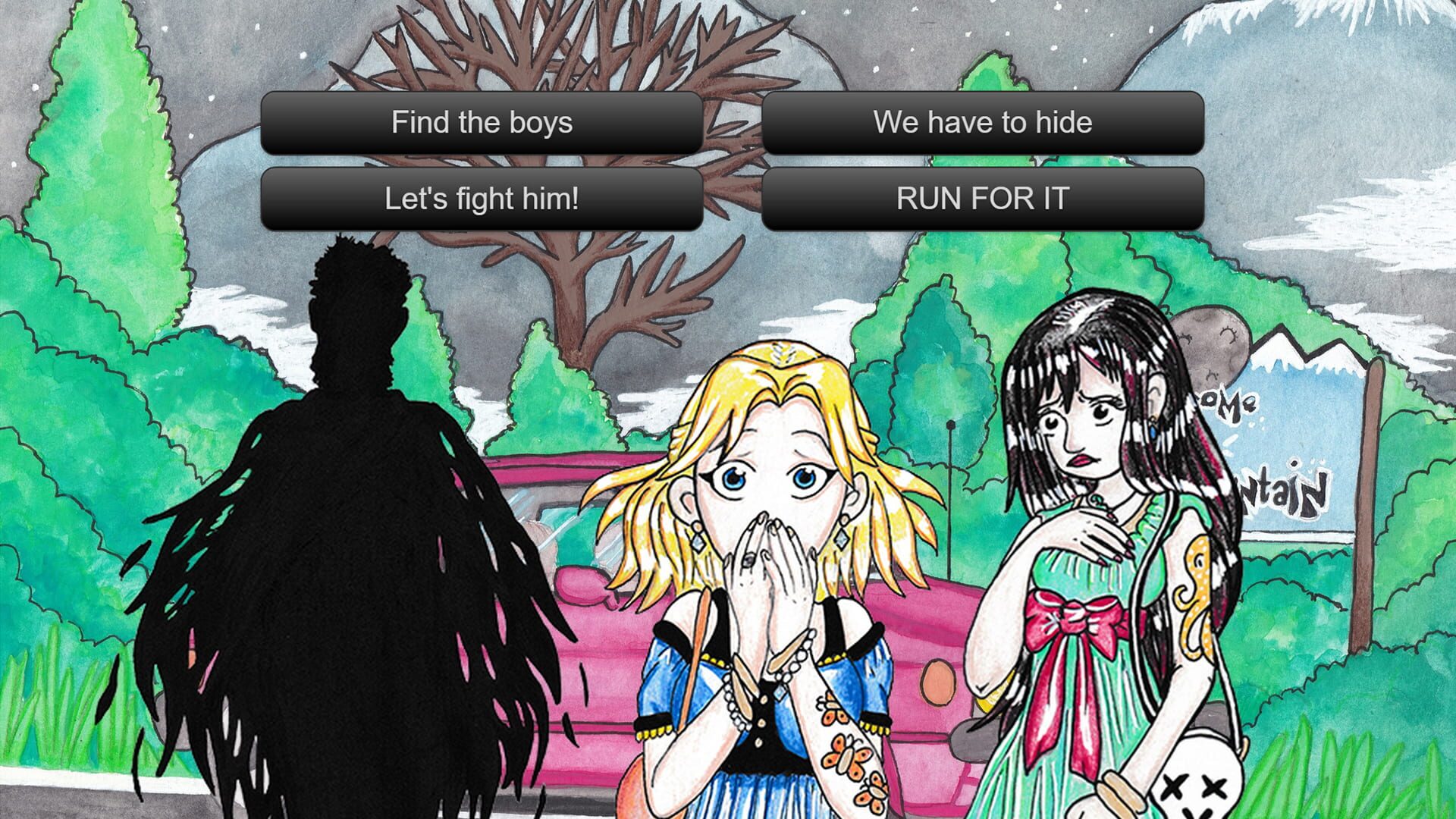 Let's Split Up (A Visual Novel) - Screenshot