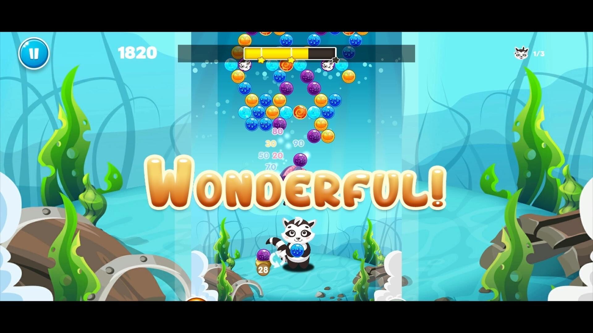 Raccoon Hero: Under the Sea - Screenshot