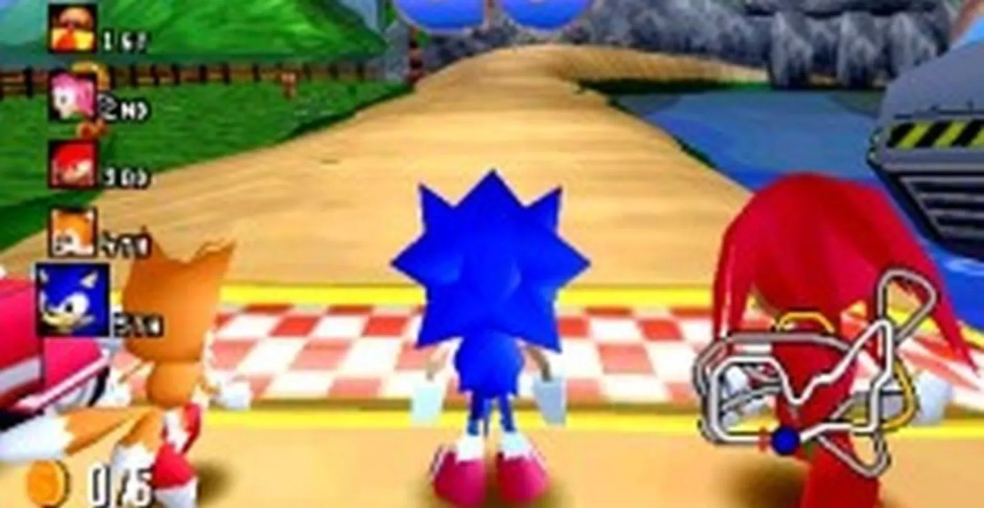 Captura de pantalla - Sonic R