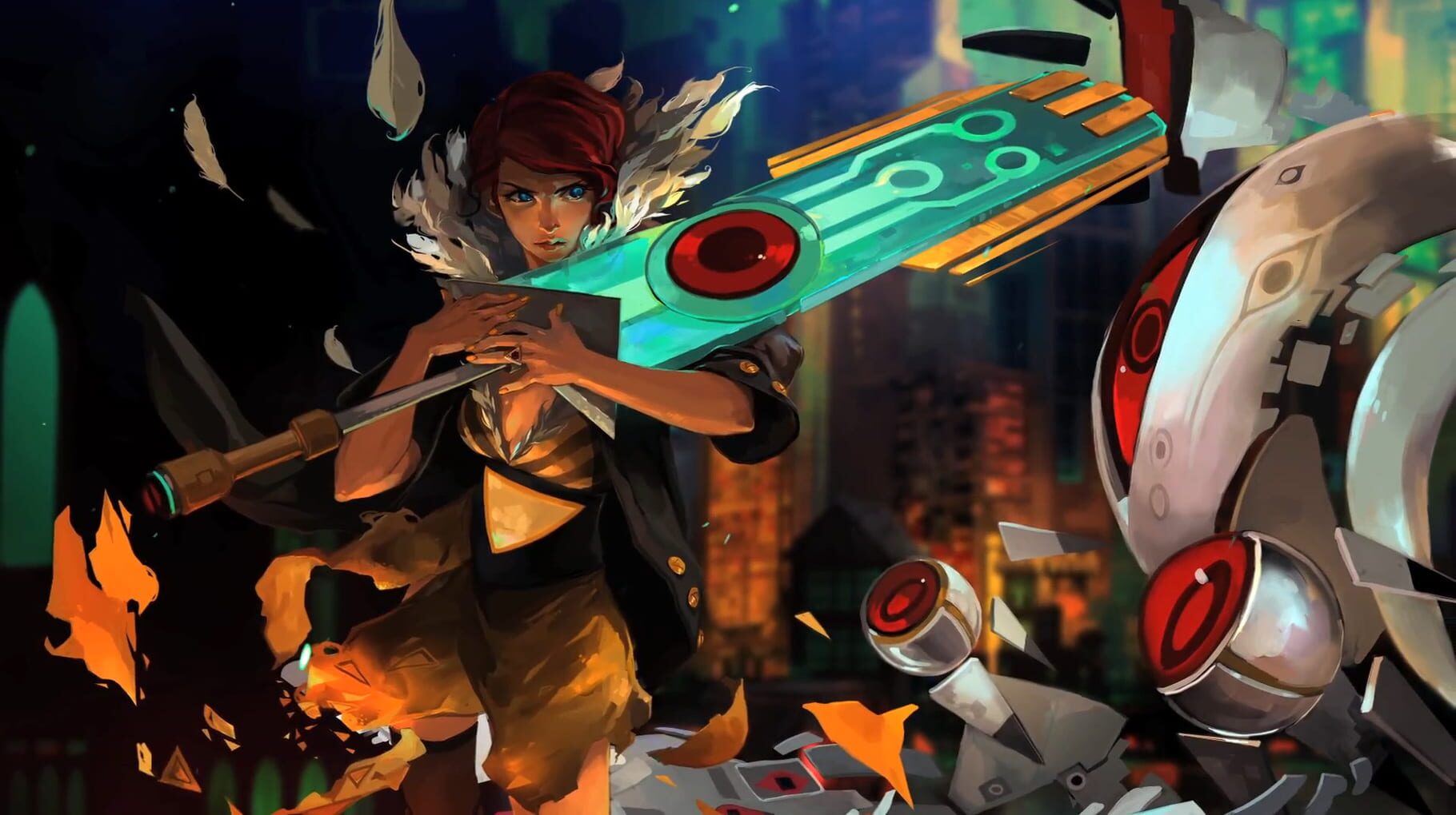 Transistor artwork