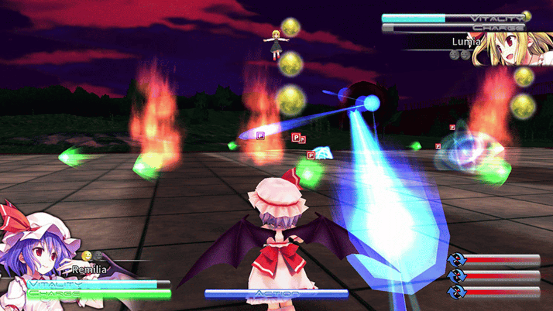 Touhou Kobuto V: Burst Battle screenshot